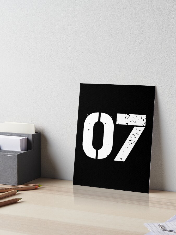Jersey number 7 seven gift idea Jersey number 7 seven gift idea