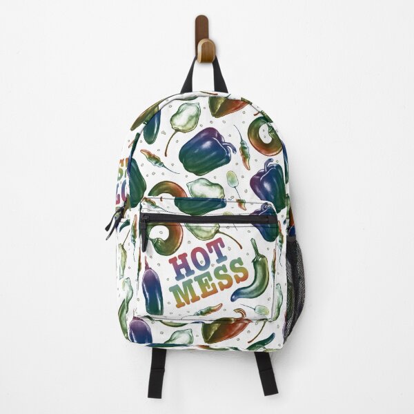 Item preview, HOT MESS - colorful pepper pattern & design designed and sold by MonoMano.