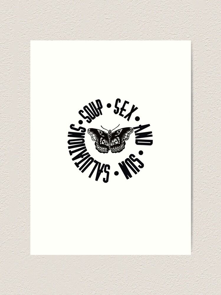 Harry Styles Soup Sex And Sun Salutations With Tattoo Art Print By Bumblebee2003 Redbubble