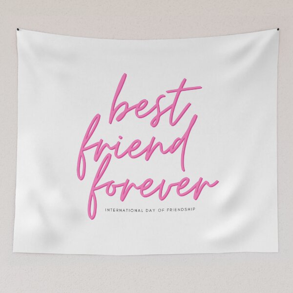 Item preview, Pink Best Friend Forever International Day Of Friendship T-shirt designed and sold by knapst.