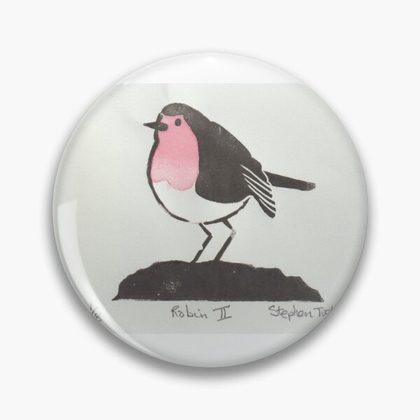 Item preview, Robin Two - A Robin Standing on a Stone designed and sold by Angrydad1956.