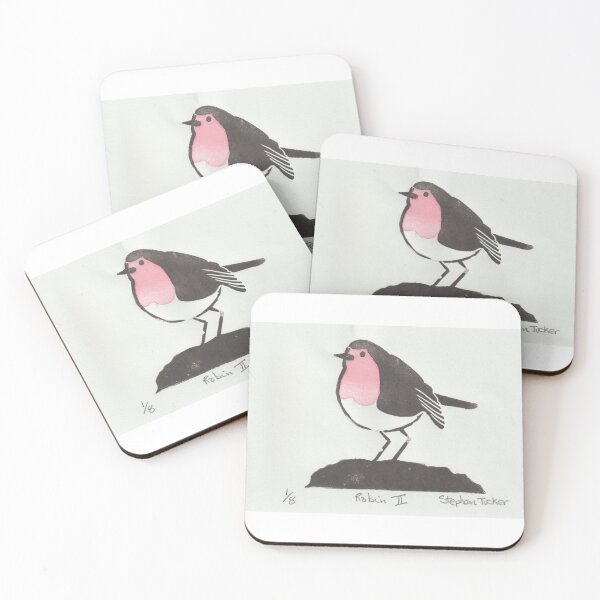Item preview, Robin Two - A Robin Standing on a Stone designed and sold by Angrydad1956.