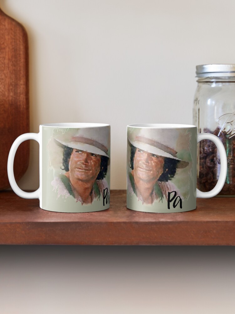 Alternate view of Pa Ingalls Little House on the Prairie Mug