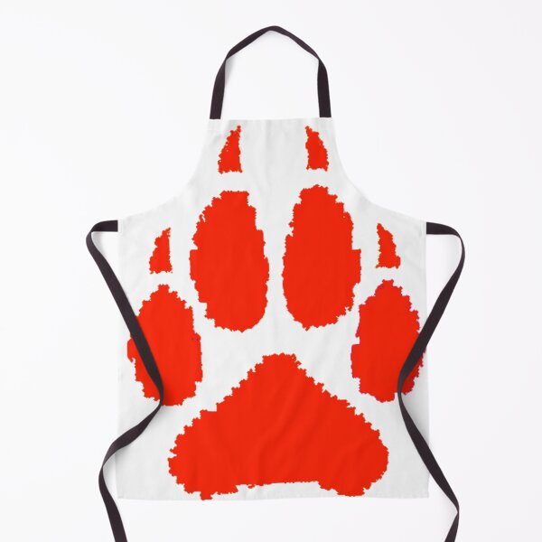 Item preview, red tessellated paw designed and sold by Kanandume.