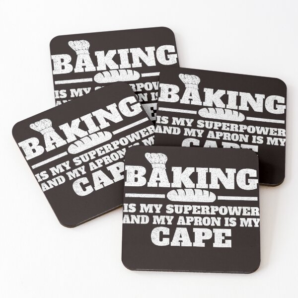 Item preview, baking is my superpower and my apron is my cape t-shirt  designed and sold by Majesticoo.