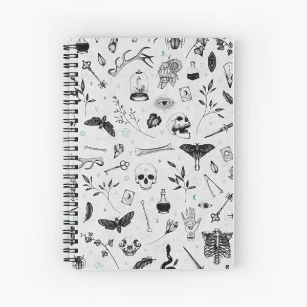 Item preview, Black and Grey Witchy Pattern designed and sold by Elyssa Long.