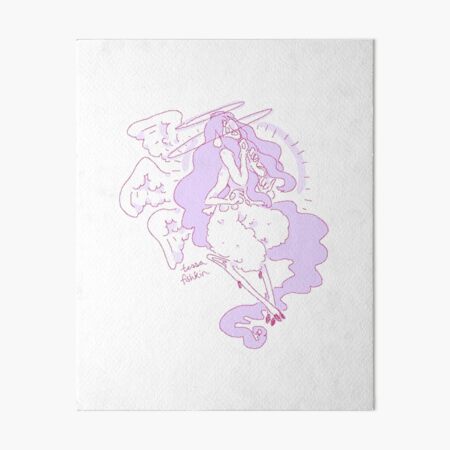 Violet Angel Art Board Print