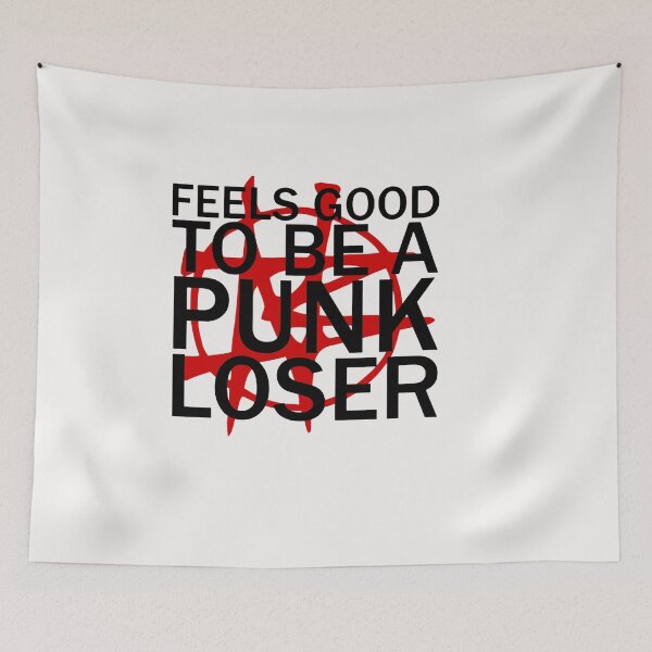 Item preview, "Feels Good to Be a Punk Loser" Nailbomb Slogan designed and sold by lithoman2.