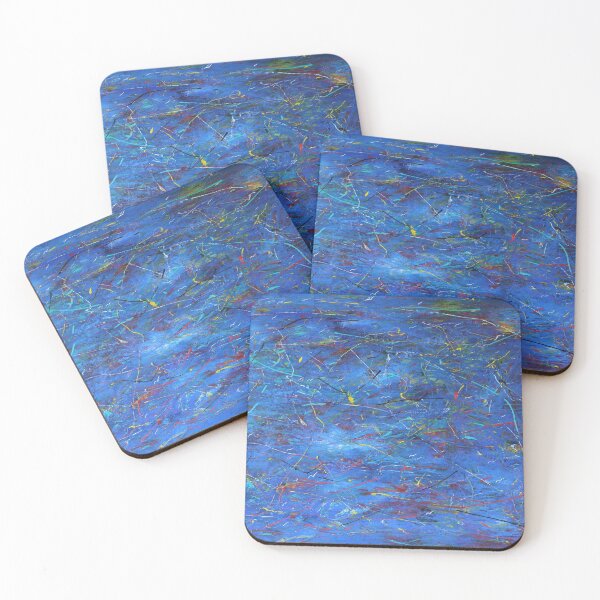 Item preview, Blue Paint Splatter designed and sold by PinturaDesigns.