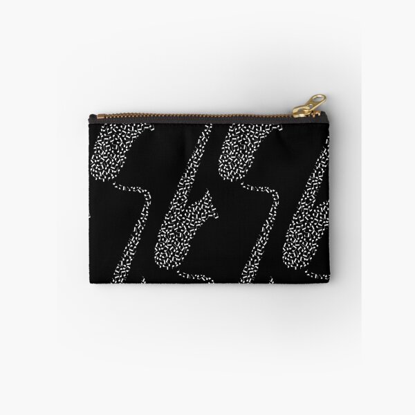 Item preview, White musical notes saxophone silhouette designed and sold by natalyon.