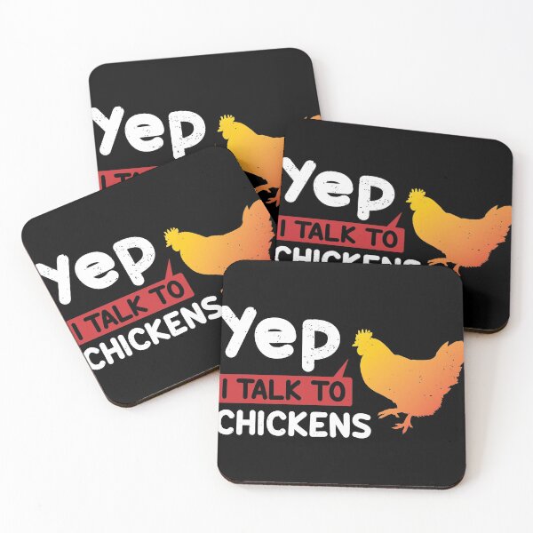 Item preview, Yep I Talk To Chickens Cute Chicken Fan Gift Idea graphic designed and sold by Lisbob.