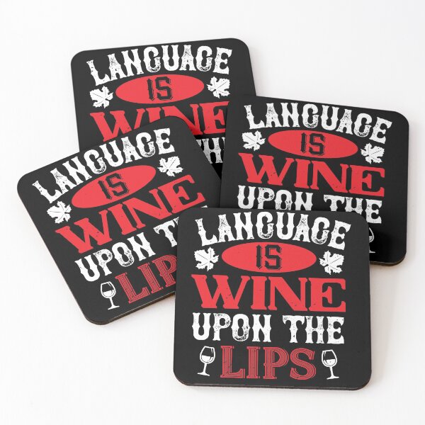 Item preview, Language Is Wine Upon The Lips designed and sold by GoodVibeDesign.