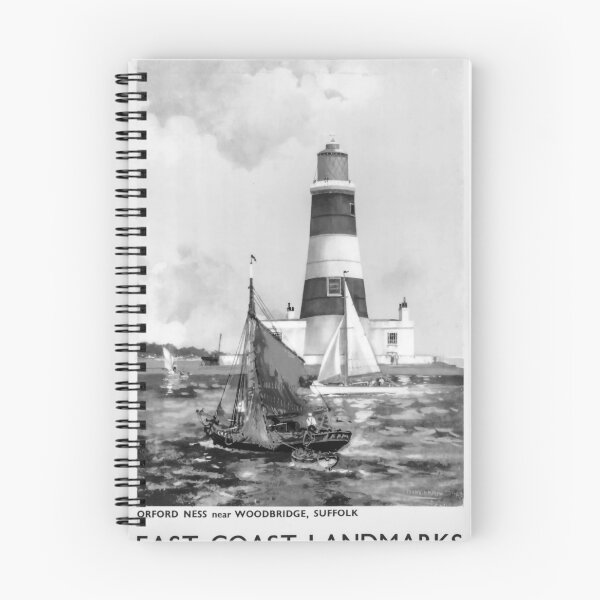Item preview, east coast landmarks Noire vintage travel poster designed and sold by stickart-marek.