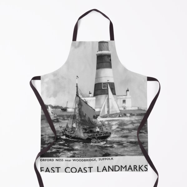 Item preview, east coast landmarks Noire vintage travel poster designed and sold by stickart-marek.
