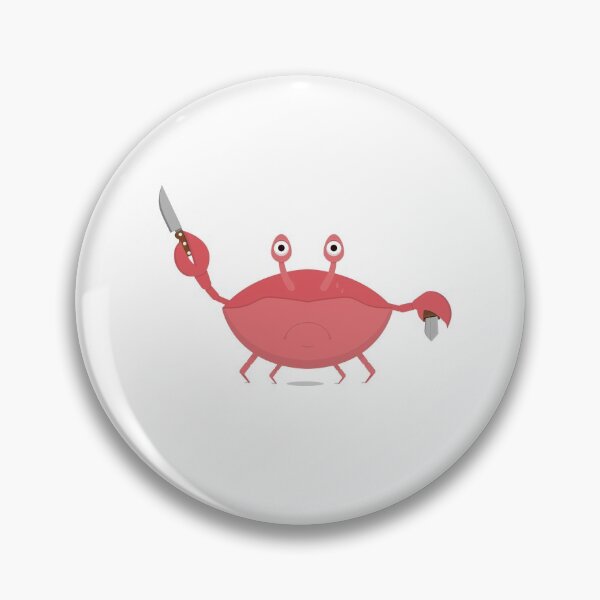 Item preview, Knife Wielding Crab designed and sold by Giacob.