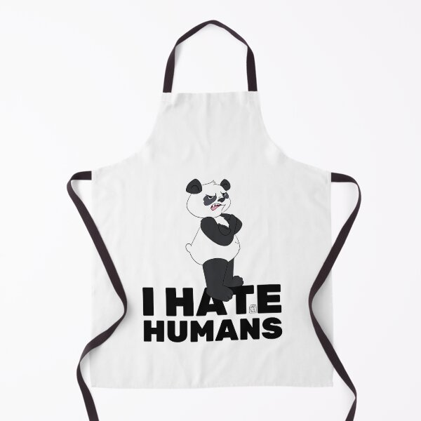 Item preview, I Hate Humans - Funny Panda designed and sold by BandOfThePand.
