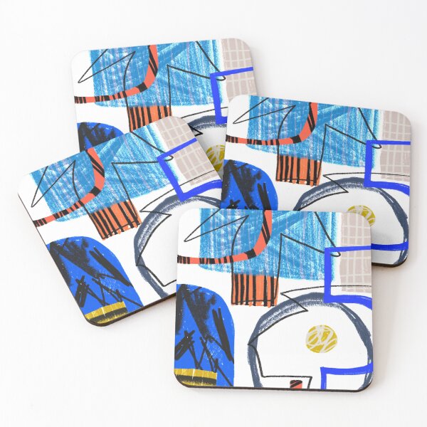 Item preview, Buildings - Abstract Print designed and sold by fossdesign.