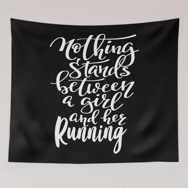 Item preview, Nothing Stands Between A Girl And Her Running designed and sold by ProjectX23.