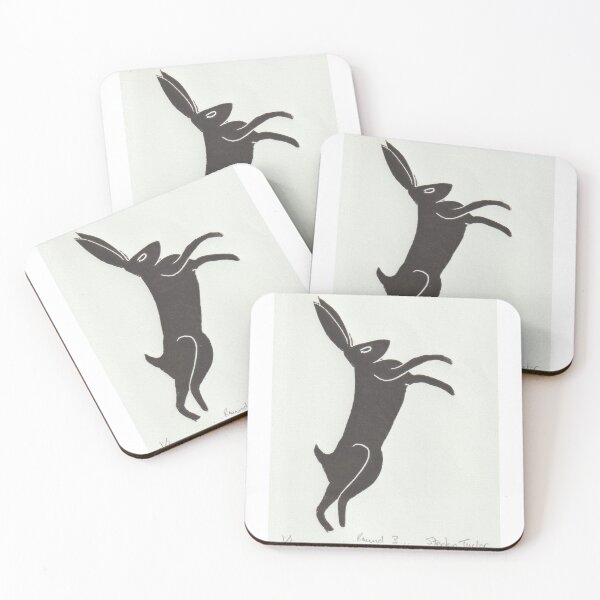 Item preview, "Round 3,,," Boxing Hare stood on her hind legs designed and sold by Angrydad1956.