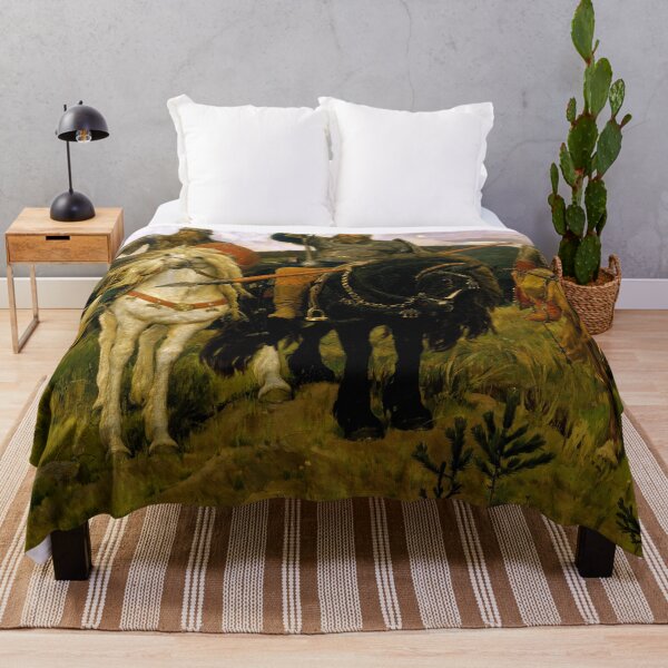 Item preview, Heroes (Bogatyri), by Viktor Vasnetsov designed and sold by Irina Polyanskaya.