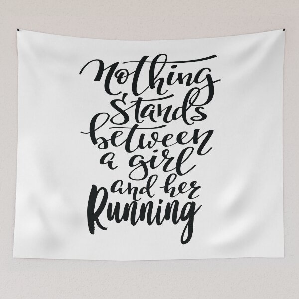 Item preview, Nothing Stands Between A Girl And Her Running designed and sold by ProjectX23.