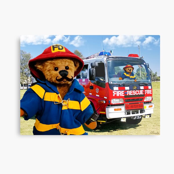 fireman teddy bear