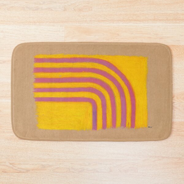 Item preview, Indian red strips on yellow  designed and sold by lion-house.