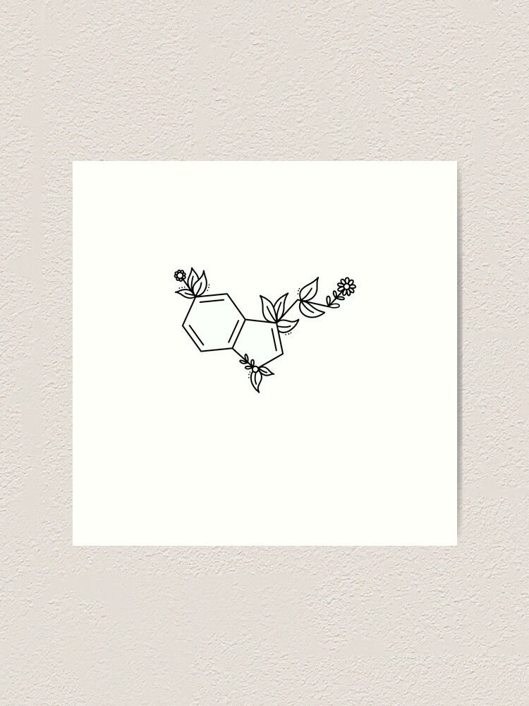 Download Floral Serotonin Art Print By Abbyleora Redbubble