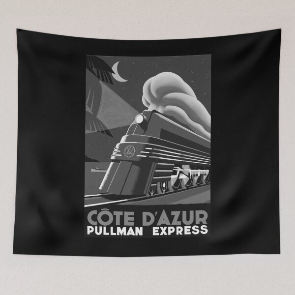 Item preview, Cote Dazur Pullman Express Noire designed and sold by stickart-marek.
