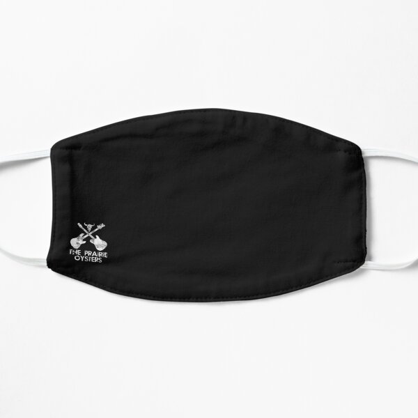 THE PRAIRIE OYSTERS BAND LOGO (WHITE FOR DARK COLOURS) Mask