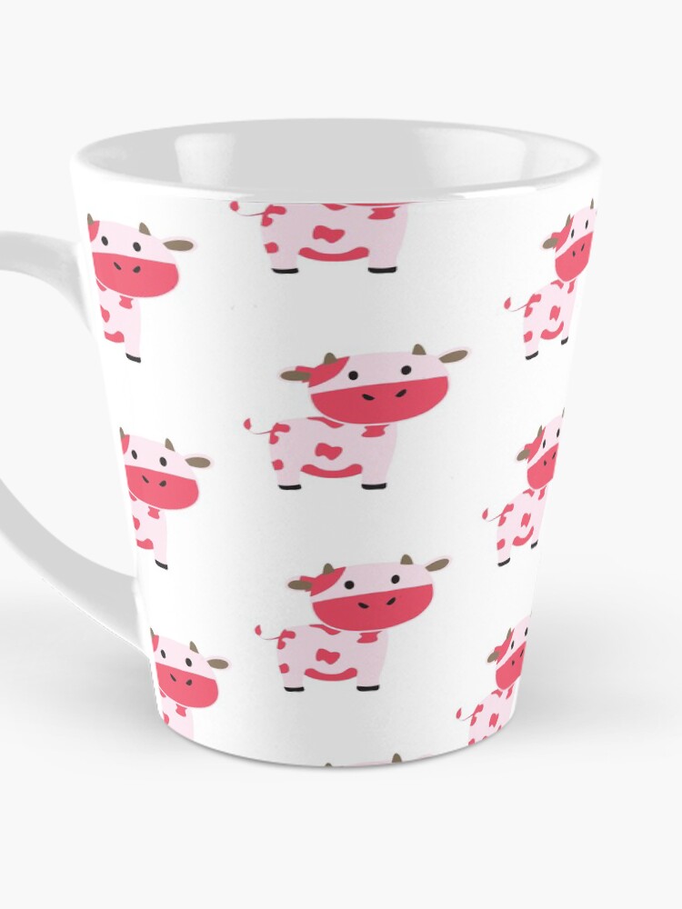 Thumbnail 3 of 4, Coffee Mug, Cute Strawberry Cow designed and sold by 4thcode.