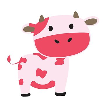 Artwork thumbnail, Cute Strawberry Cow by 4thcode