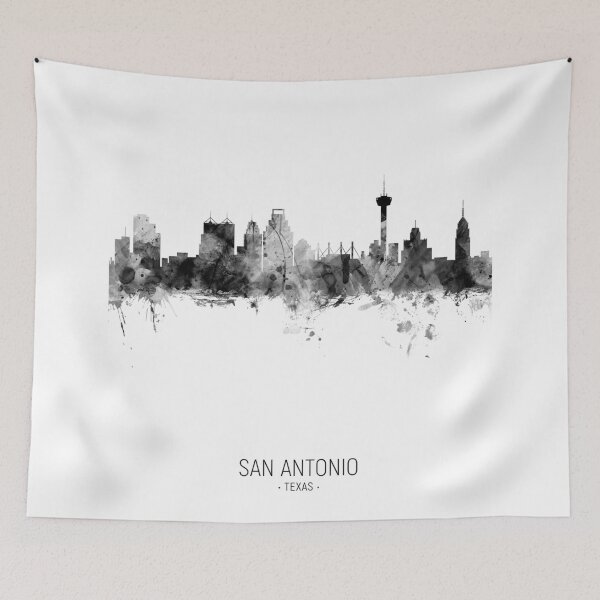 Item preview, San Antonio Texas Skyline designed and sold by ArtPrints.