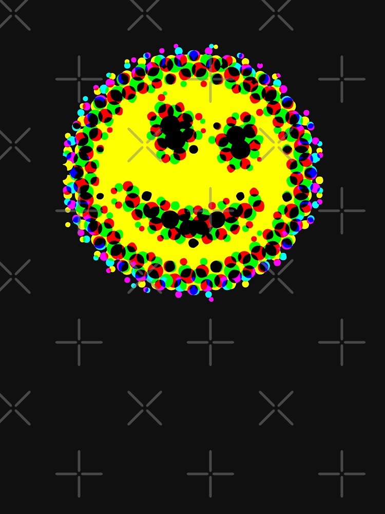 Acid smiley pixelate by technotic