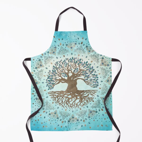 Item preview, Tree of Life - Yggdrasil - Gentle blue designed and sold by k9printart.