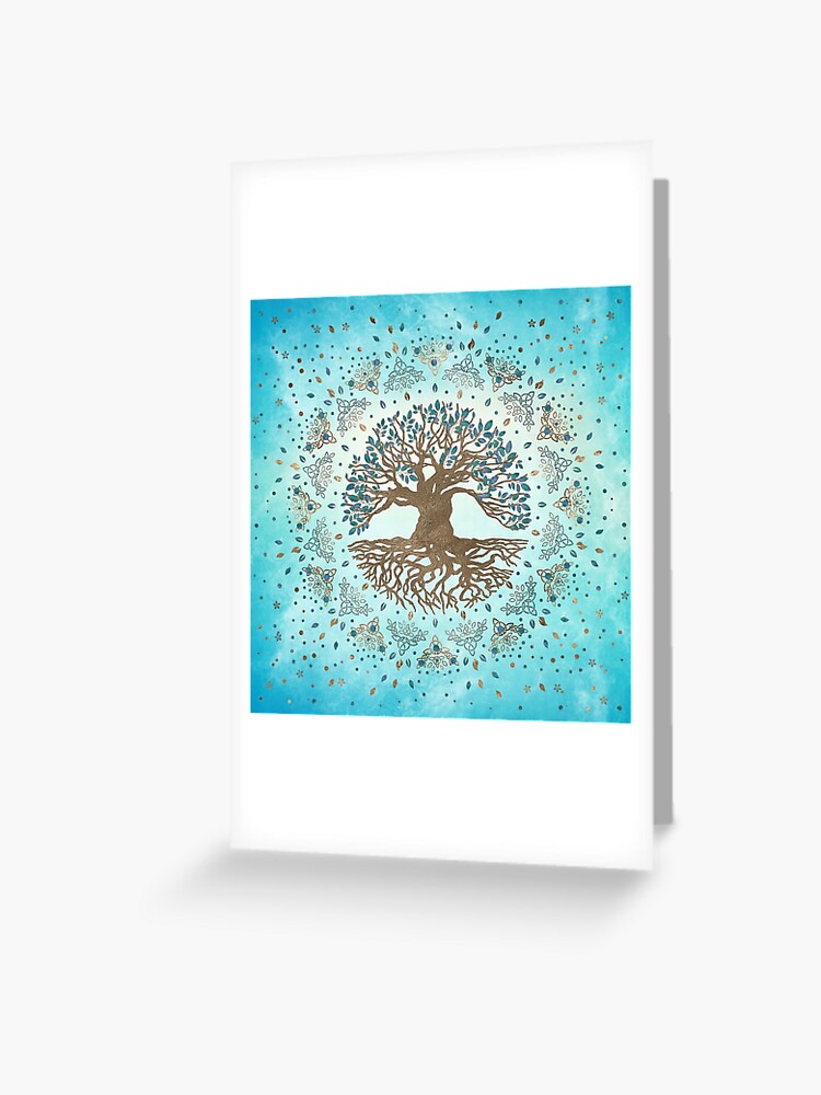 Tree of Life - Infinity Postcard for Sale by k9printart