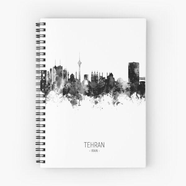 Item preview, Tehran Iran Skyline designed and sold by ArtPrints.