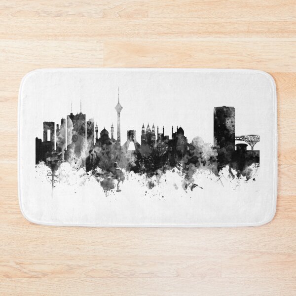 Item preview, Tehran Iran Skyline designed and sold by ArtPrints.