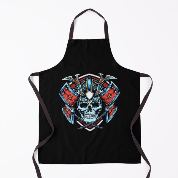 Item preview, Blue Skull Samurai designed and sold by Vector Scout Lab.