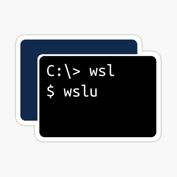 WSL Utilities - wslu Sticker