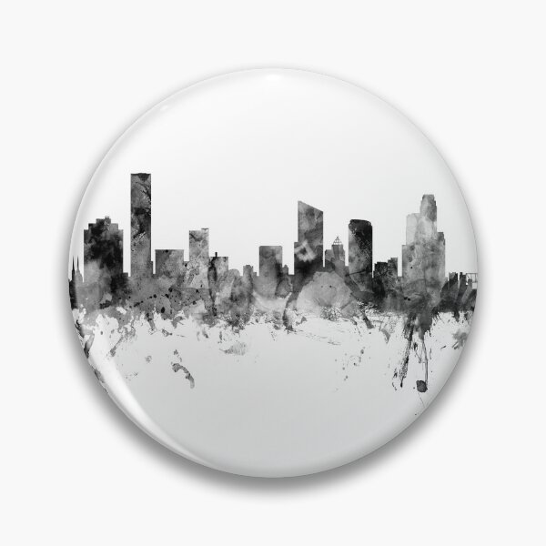 Item preview, Grand Rapids Michigan Skyline designed and sold by ArtPrints.