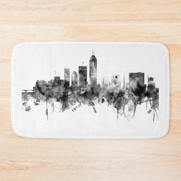 Artikelvorschau, Indianapolis Indiana Skyline entworfen und verkauft von ArtPrints.