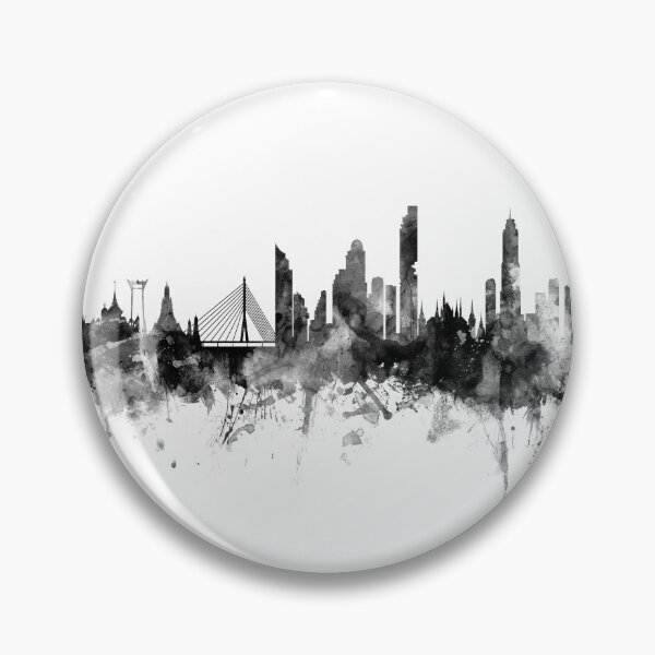 Item preview, Bangkok Thailand Skyline designed and sold by ArtPrints.