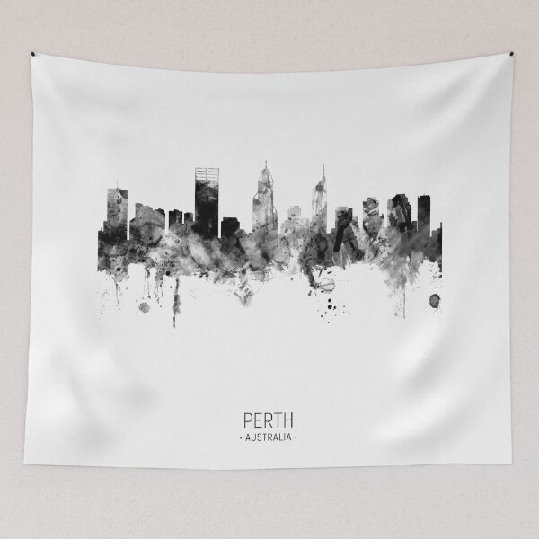 Item preview, Perth Australia Skyline designed and sold by ArtPrints.