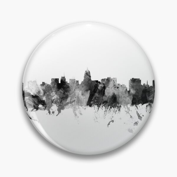 Artikelvorschau, Madison Wisconsin Skyline entworfen und verkauft von ArtPrints.