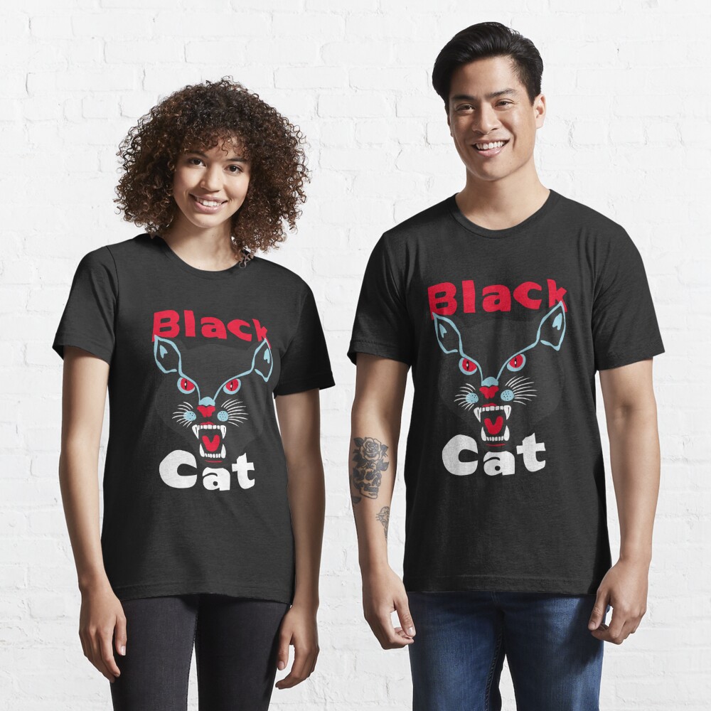 black cat t shirt uk