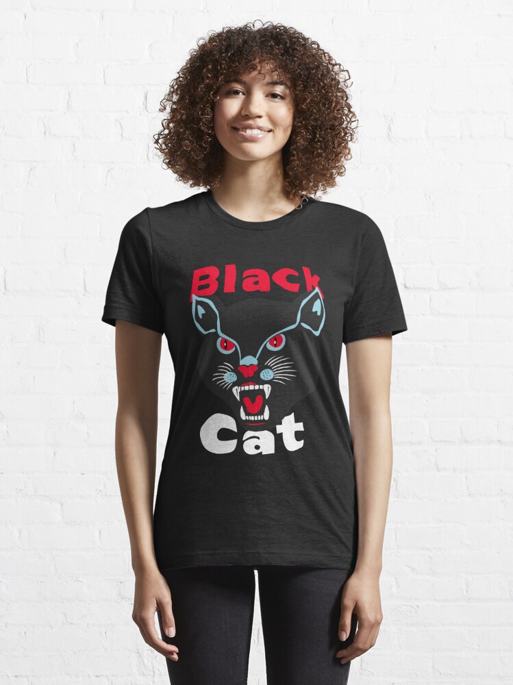 black cat t shirt uk