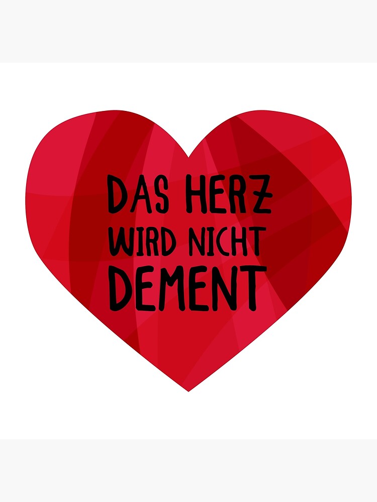 Altenpflege Das Herz Wird Nicht Dement Grusskarte Von Khornholio Redbubble