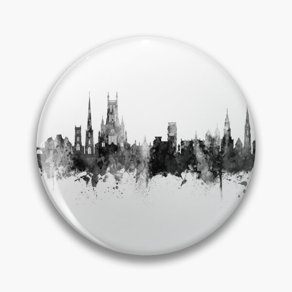 Item preview, Worcester England Skyline designed and sold by ArtPrints.