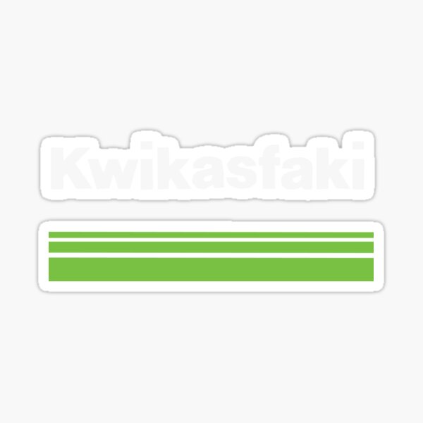 Kawasaki Kwikasfaki Sticker